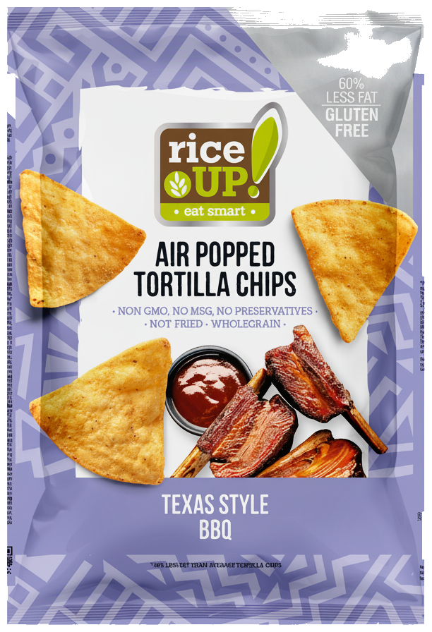Rice Up Tortilla chips Barbecue ízű