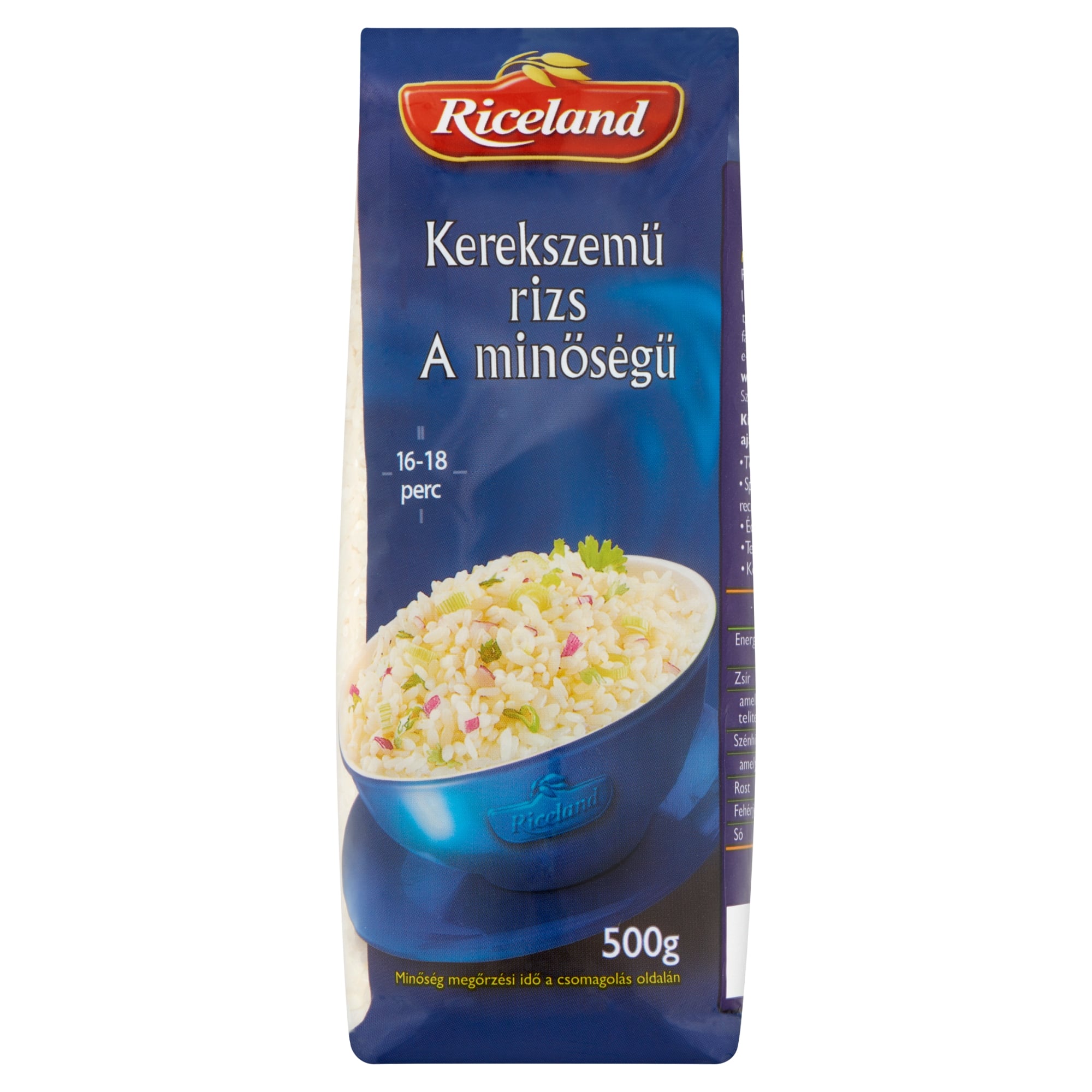Riceland Kerekszemű A minőségű rizs