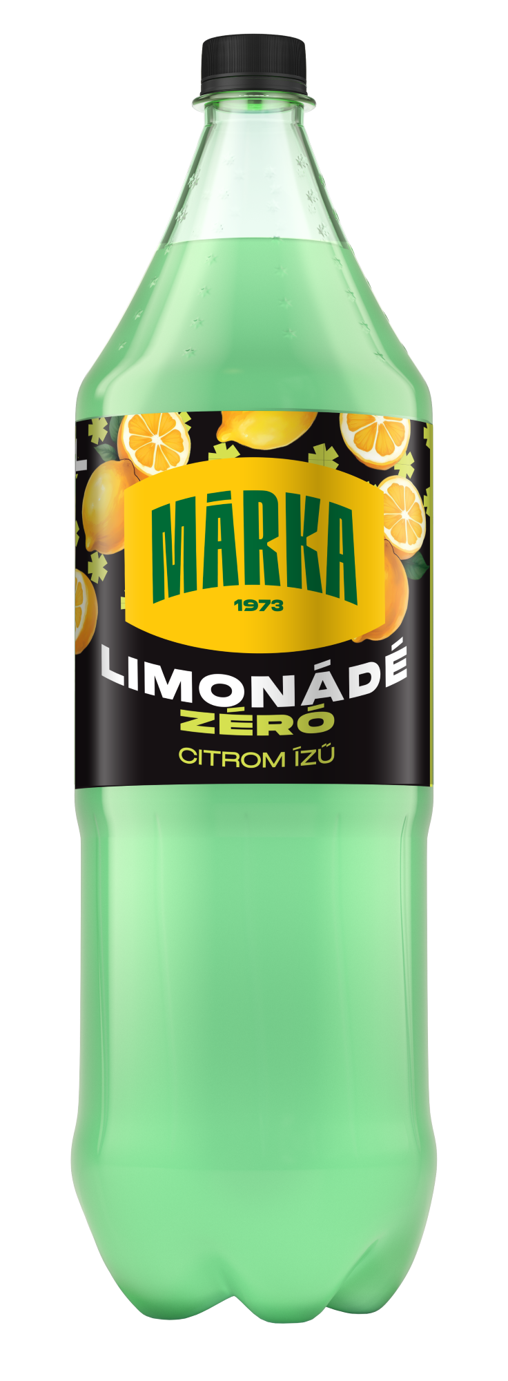 MÁRKA Limonádé zero citrom ízű energiamentes szénsavas üdítőital édesítőszerekkel