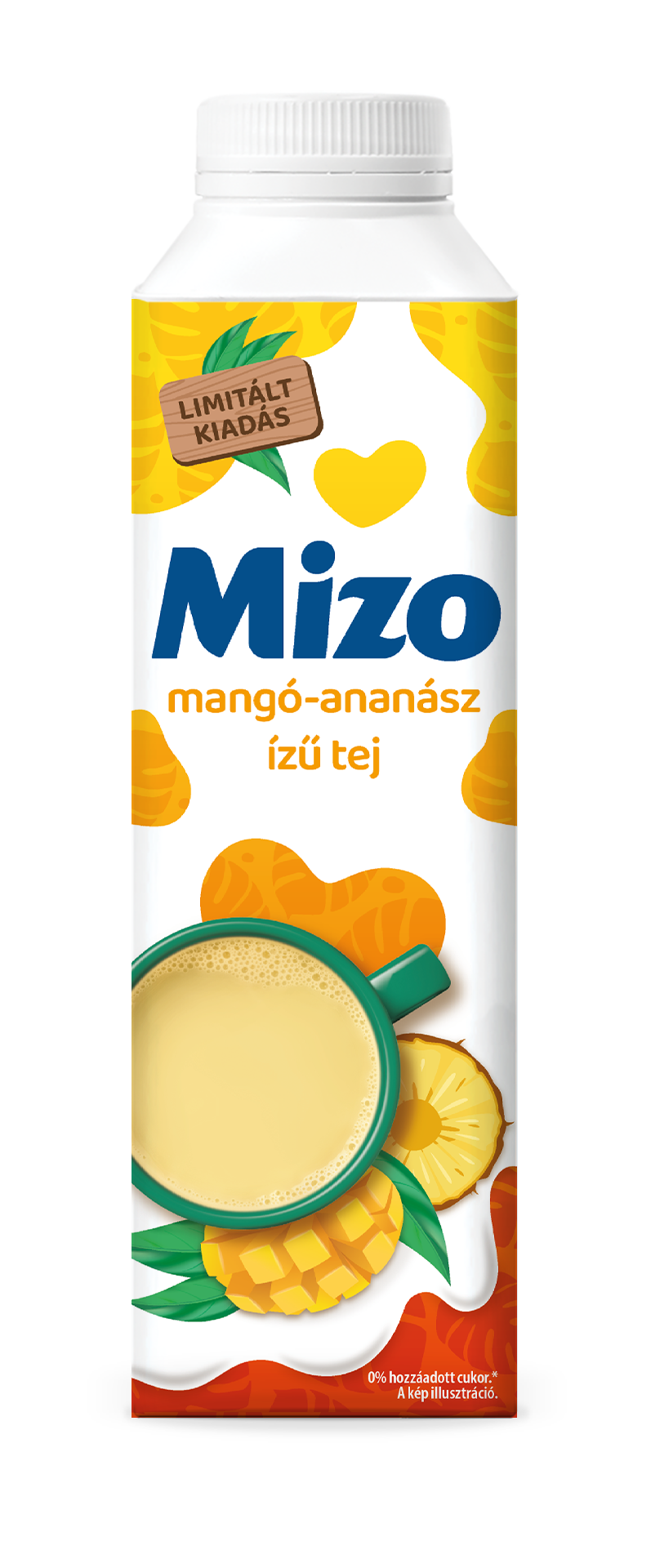 Mizo mangó-ananász ízű tejital