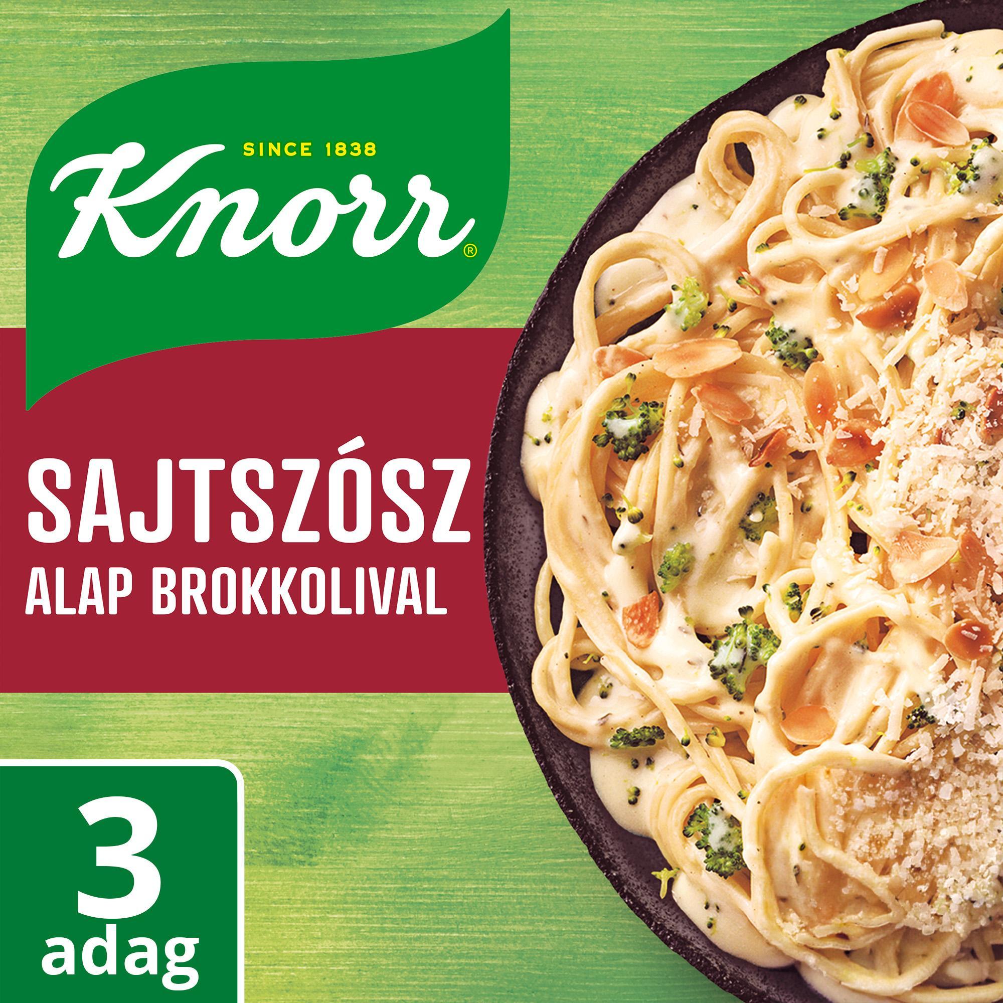 Knorr sajtszósz alap brokkolival