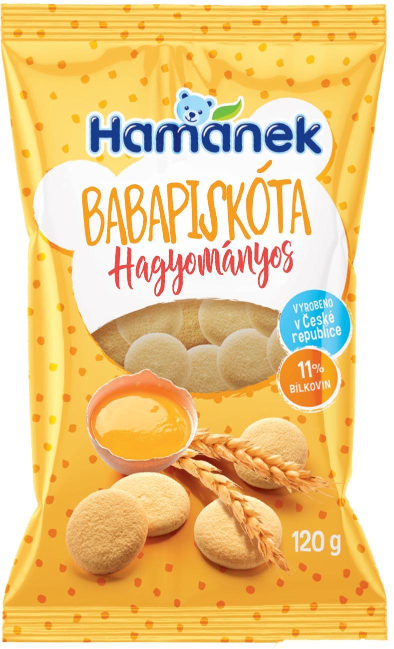 Hamánek babapiskóta 120g