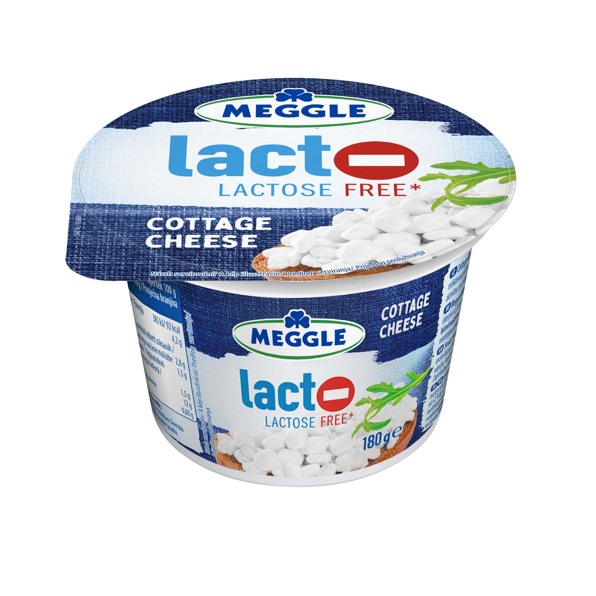 MEGGLE Cottage cheese laktózmentes