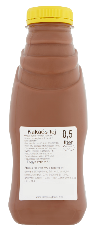 Cserpes kakaós tej