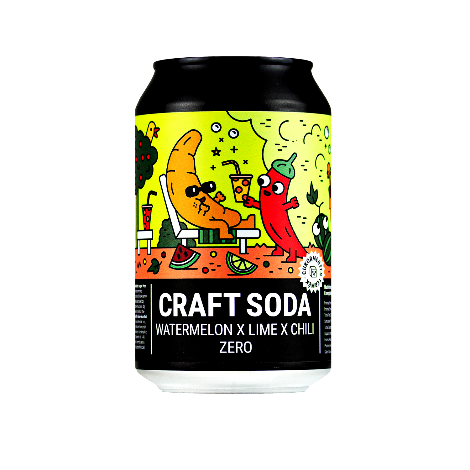 Monyo x Kifli Kollab -  Swicy Watermelon x Kaffir Lime x Chili Soda Zero
