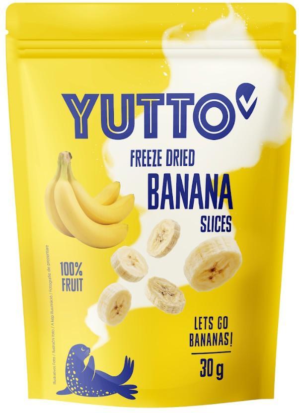 Yutto liofilizált banán