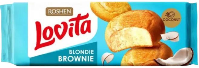 Lovita Blondie Brownie kókuszos teasütemény