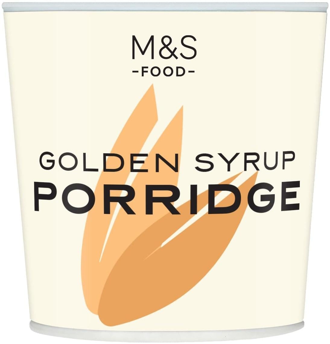 Marks & Spencer zabkása szárított aranysziruppal és teljes tejporral