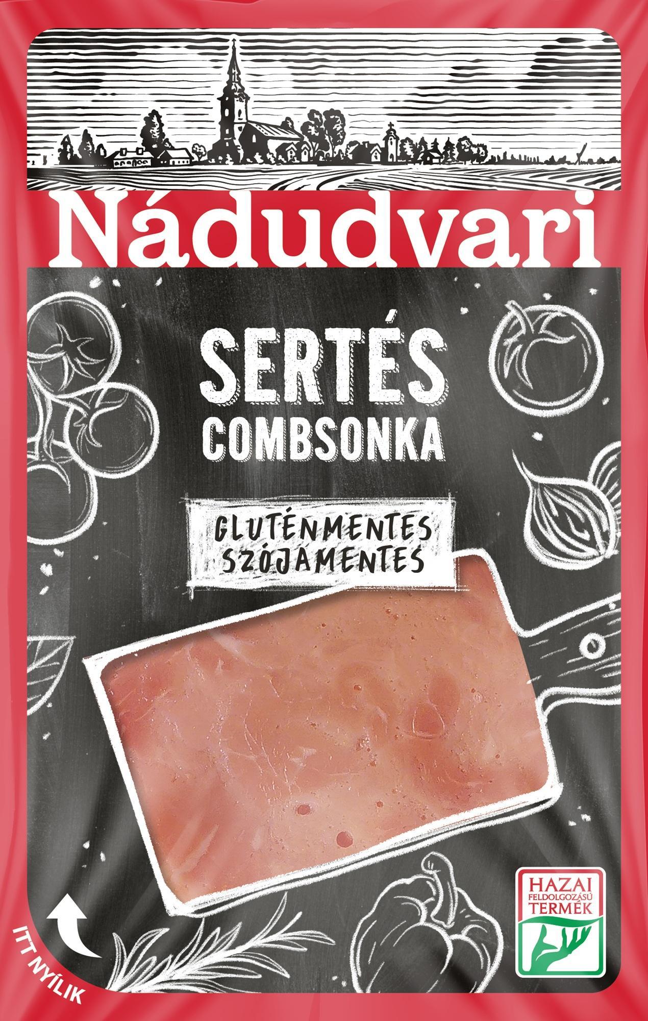 Nádudvari Sertés combsonka szeletelt