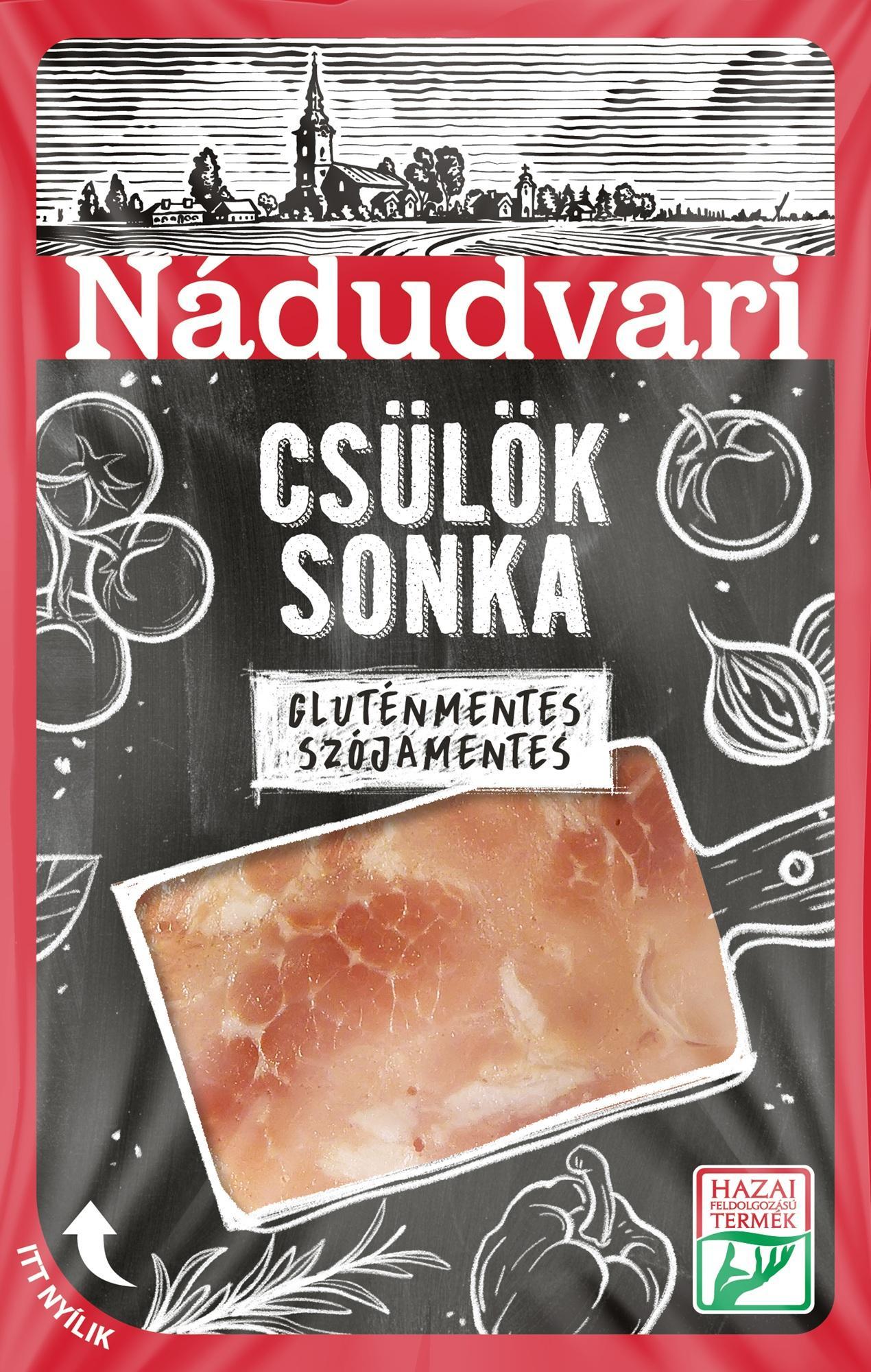 Nádudvari csülöksonka sonka szeletelt
