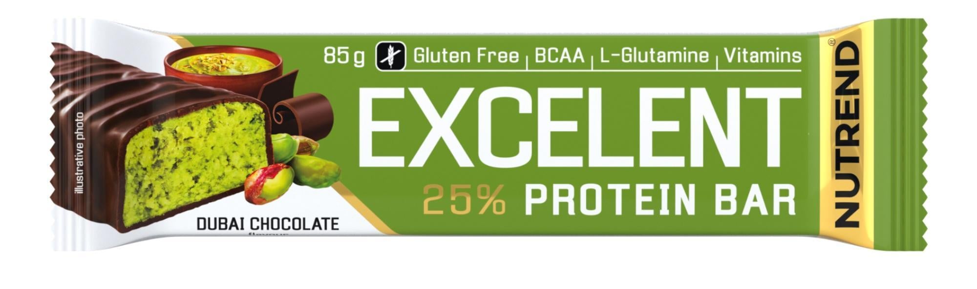Nutrend Excelent Dubai csokis proteinszelet