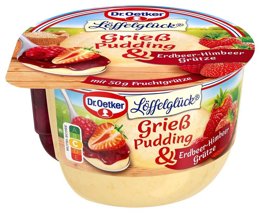 Dr. Oetker Grízpuding eper-málna öntettel