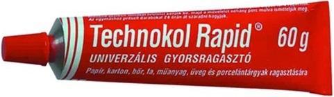 Technokol Rapid 60 g piros univerzális iskolai- és barkácsragasztó