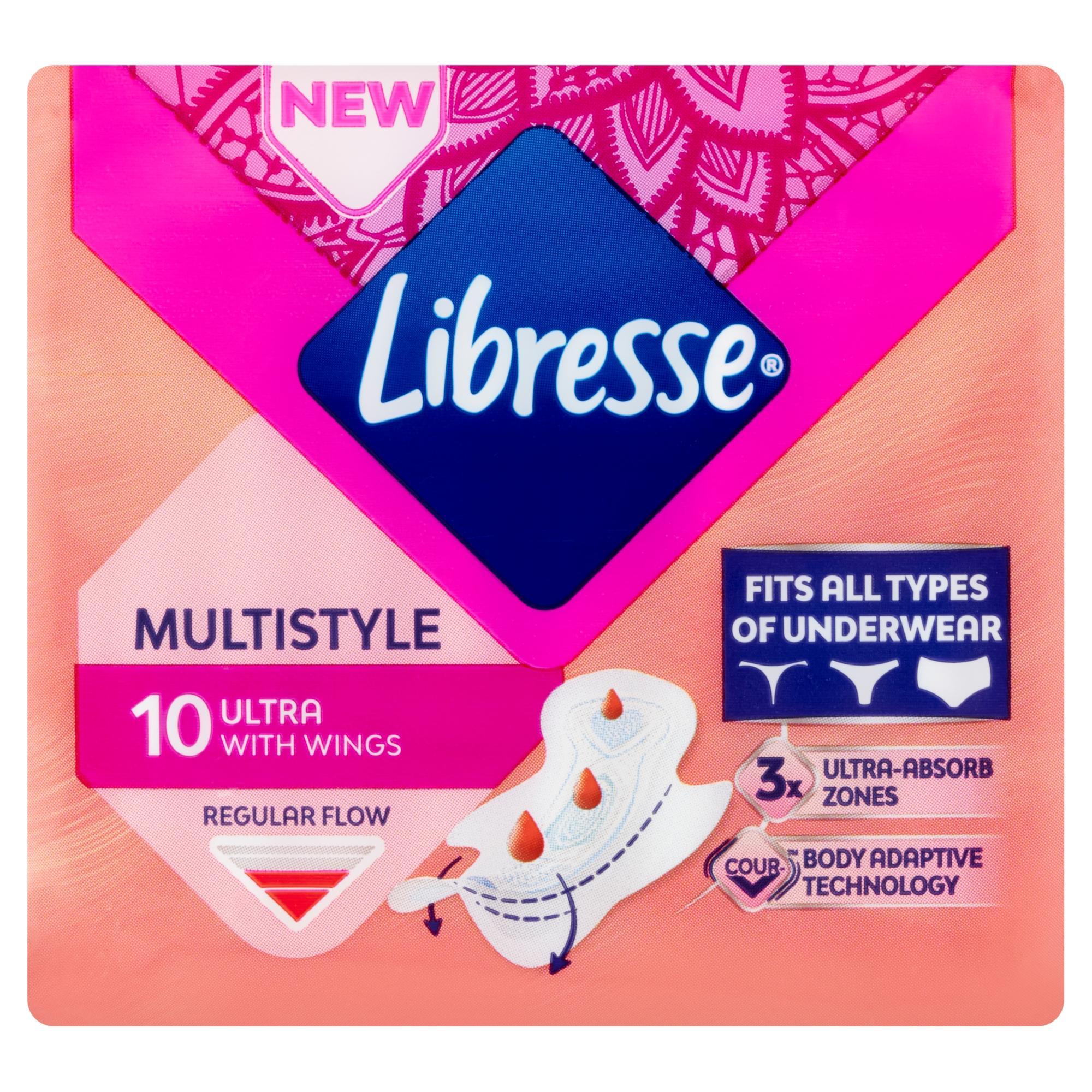 Libresse Ultra Normal Multistyle egészségügyi betét