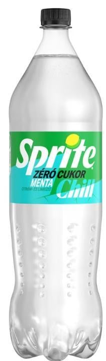 Sprite menta-, citrom- és limeízű energiamentes szénsavas üdítőital édesítőszerekkel