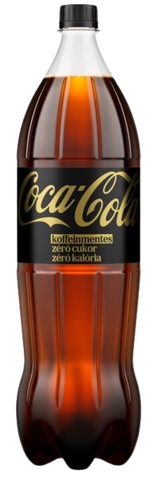 Coca-Cola koffeinmentes energiamentes szénsavas üdítőital édesítőszerekkel