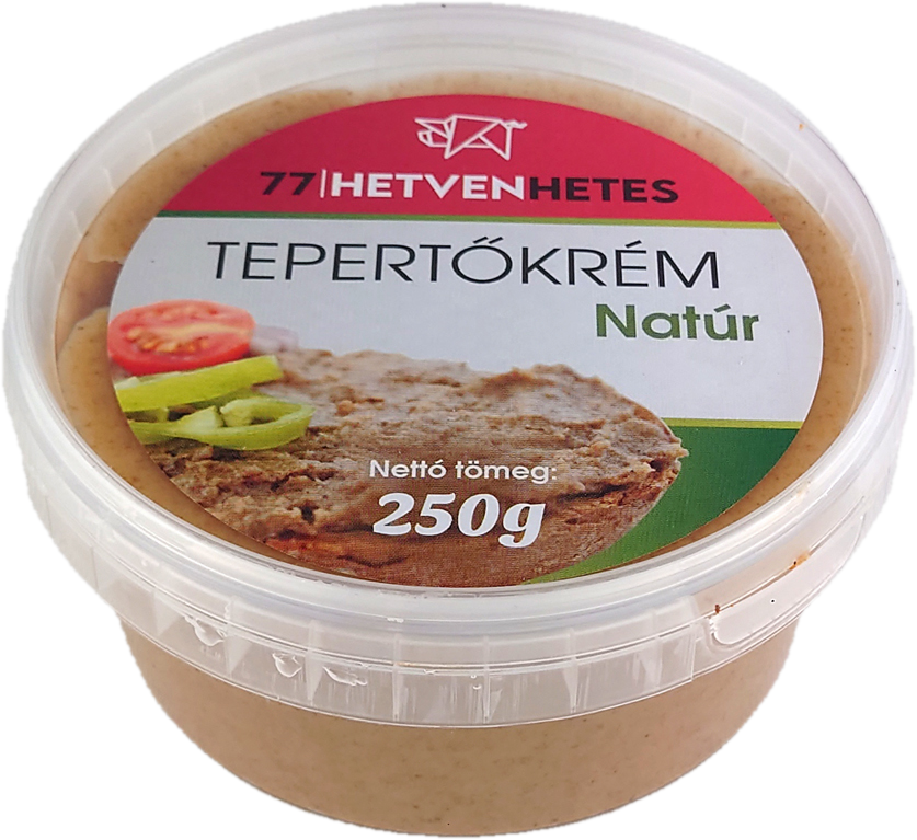 Hetvenhetes Tepertőkrém natúr