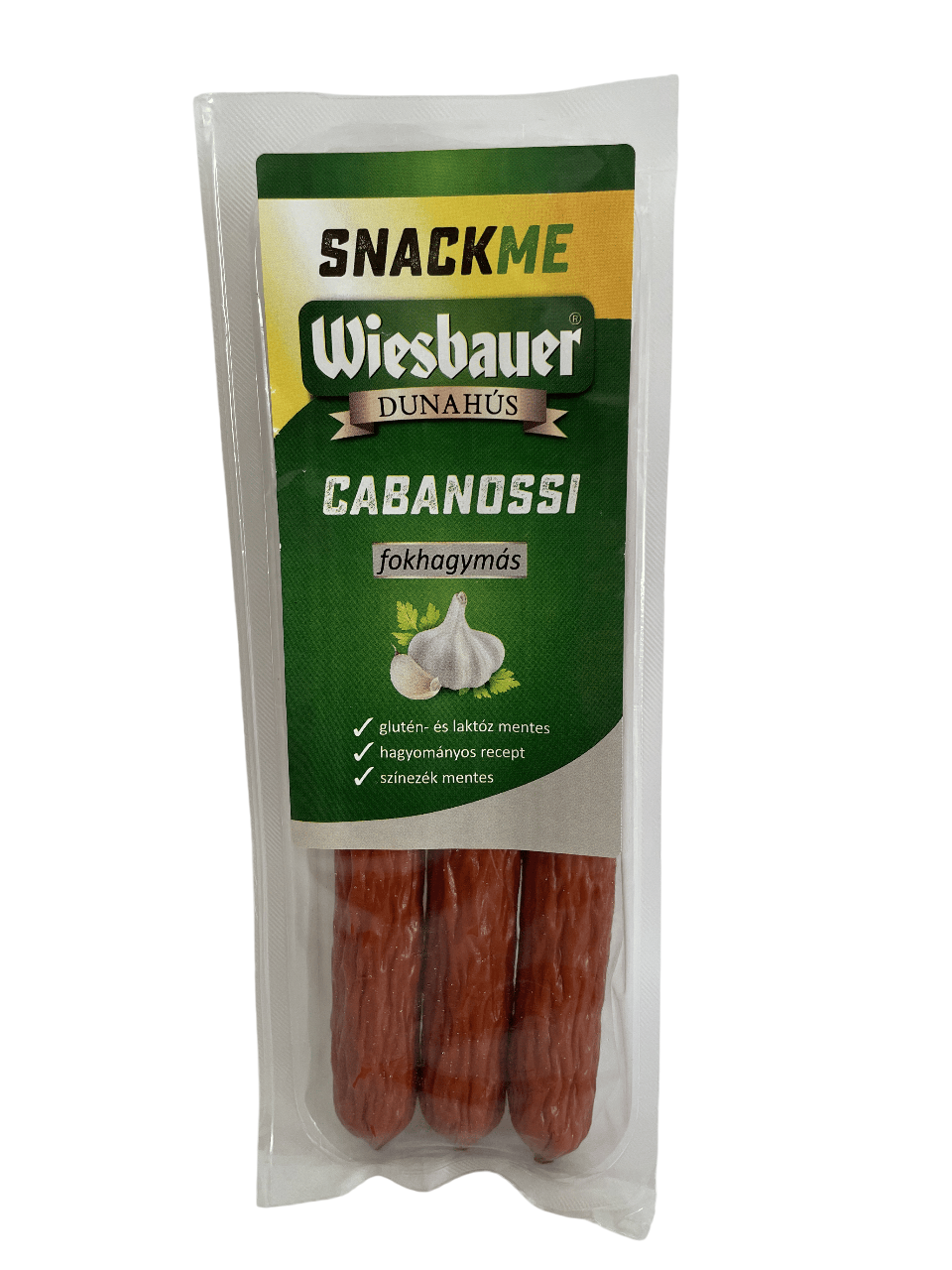 Wiesbauer Cabanossi Fokhagymás