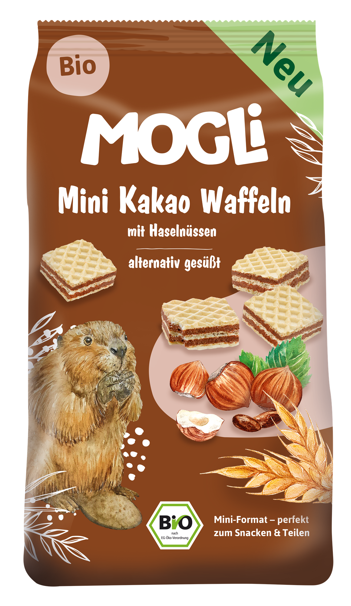 Mogli bio mini kakaós ostya 75g