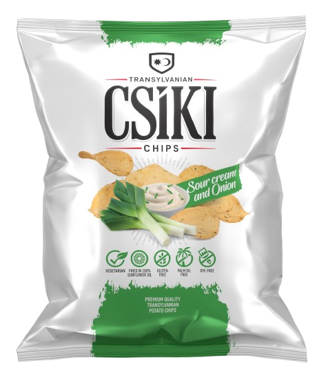 Csíki Chips Hagymás-Tejfölös