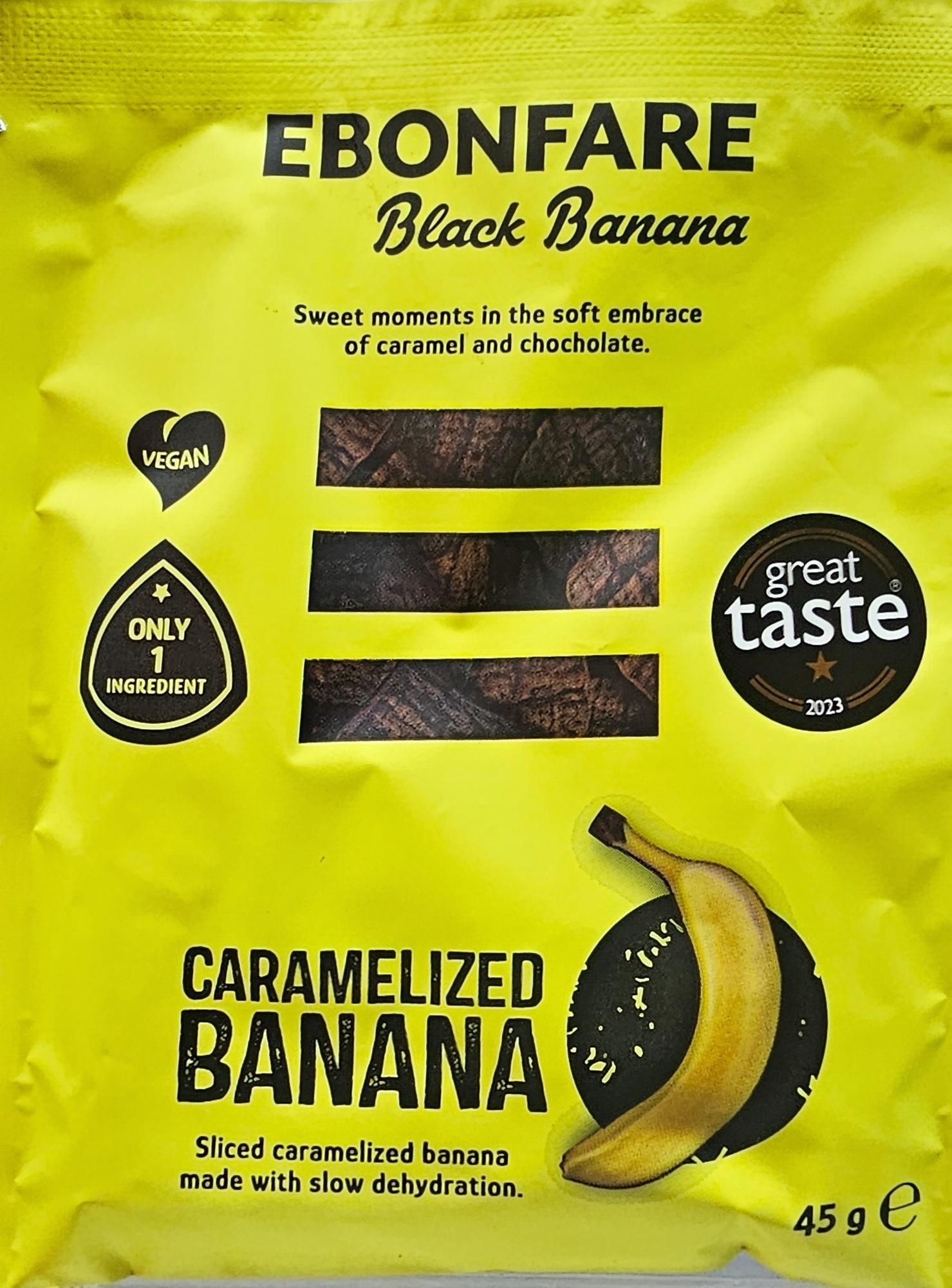 Ebonfare Black Banana puha sült banán