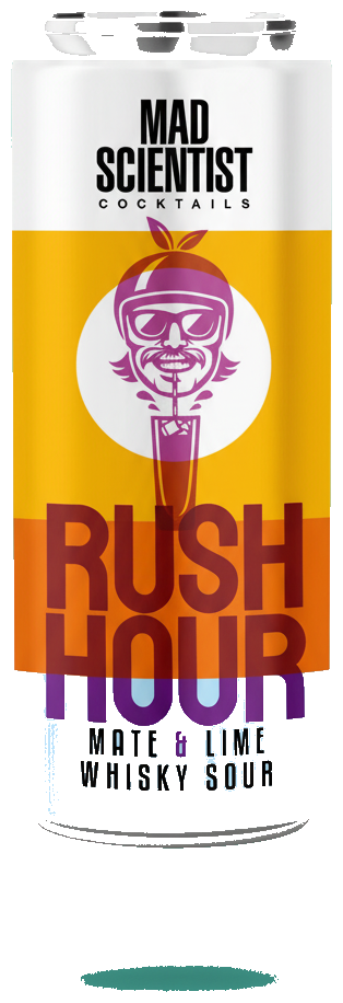 Mad Scientist - RUSH HOUR - Mate & Lime Whisky Sour