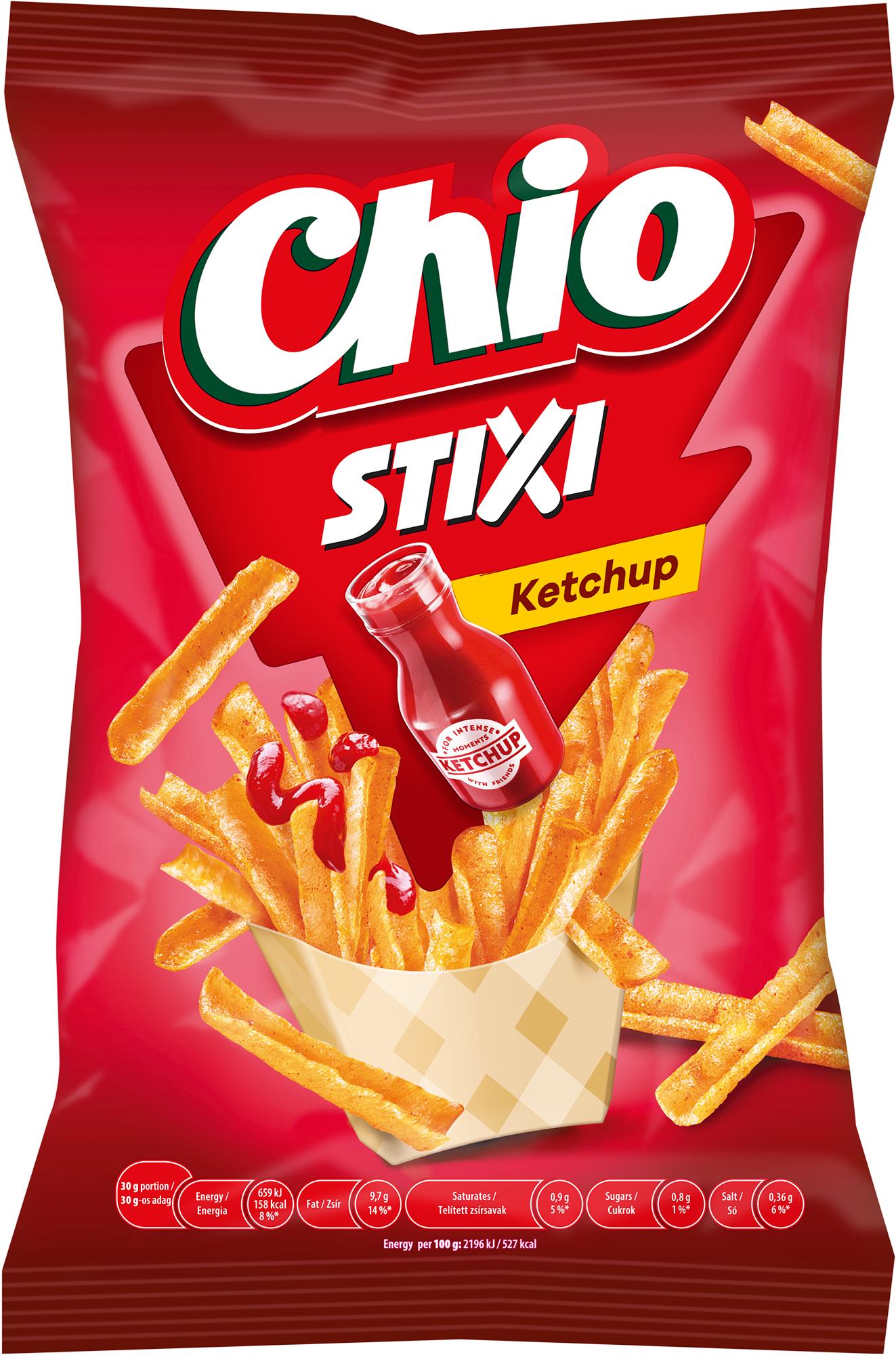 Chio Stixi ketchup ízű burgonyachips