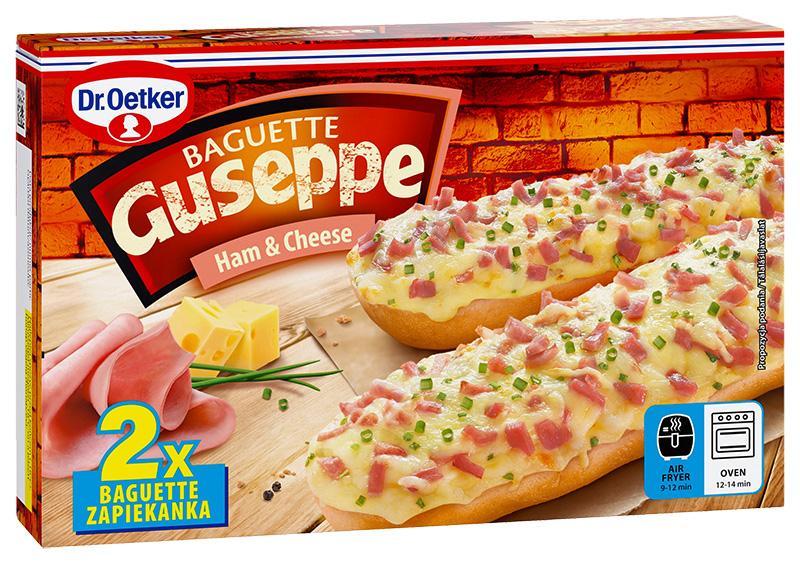 Dr.Oetker Guseppe Baguette Ham & Cheese