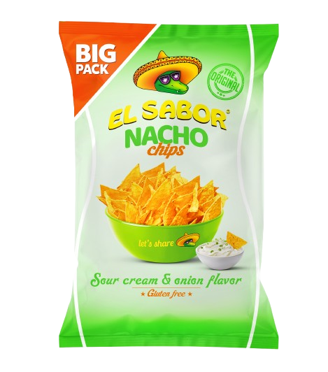 El Sabor Nacho Chips Tejfölös-Hagymás