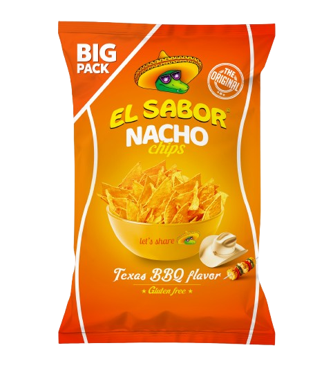 El Sabor Nacho Chips texas bbq