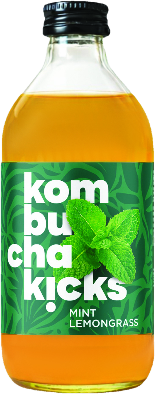 Kombucha Kicks BIO - Menta és Citromfű ízben