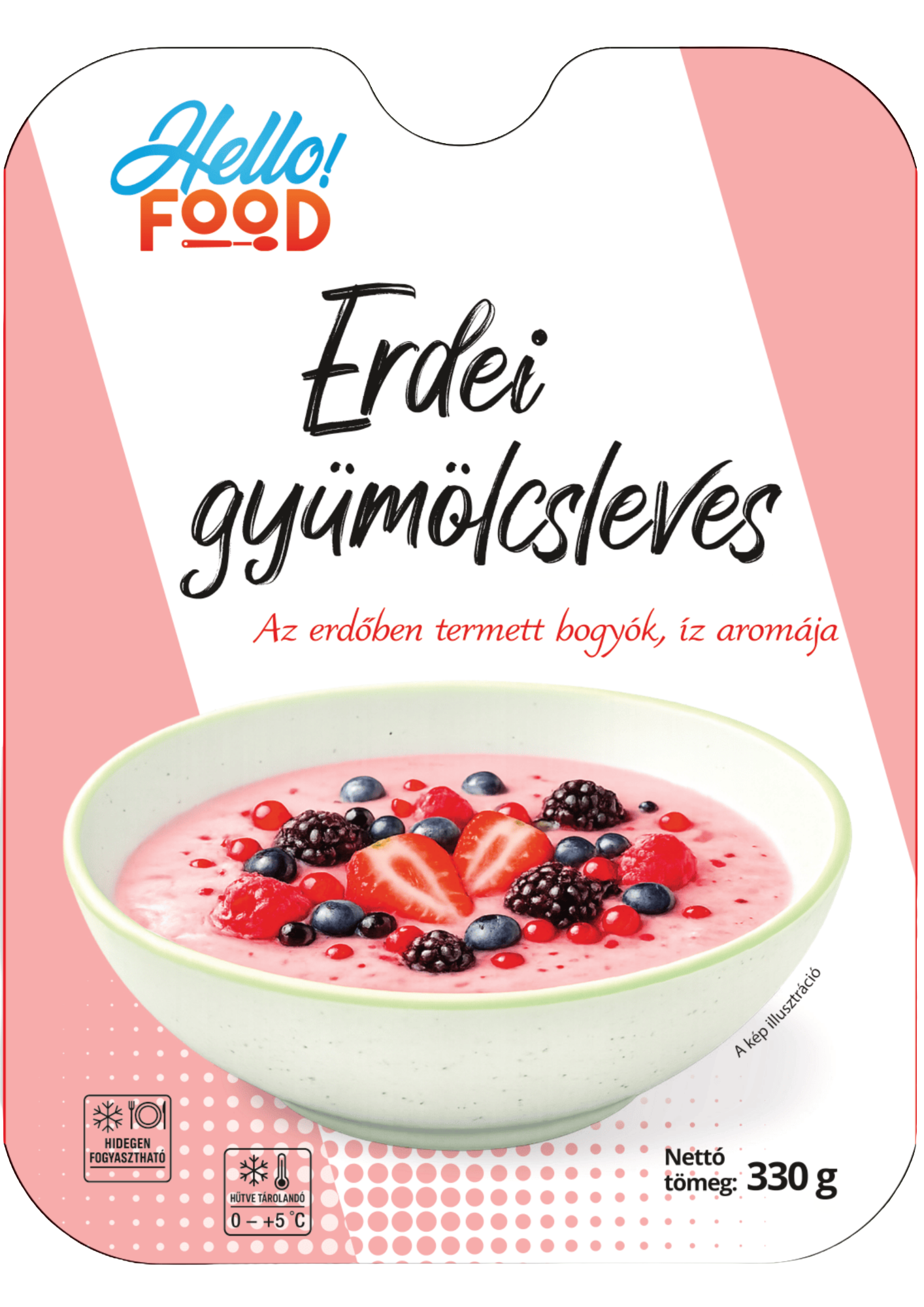 Hello Food Erdei gyümölcsleves 330g