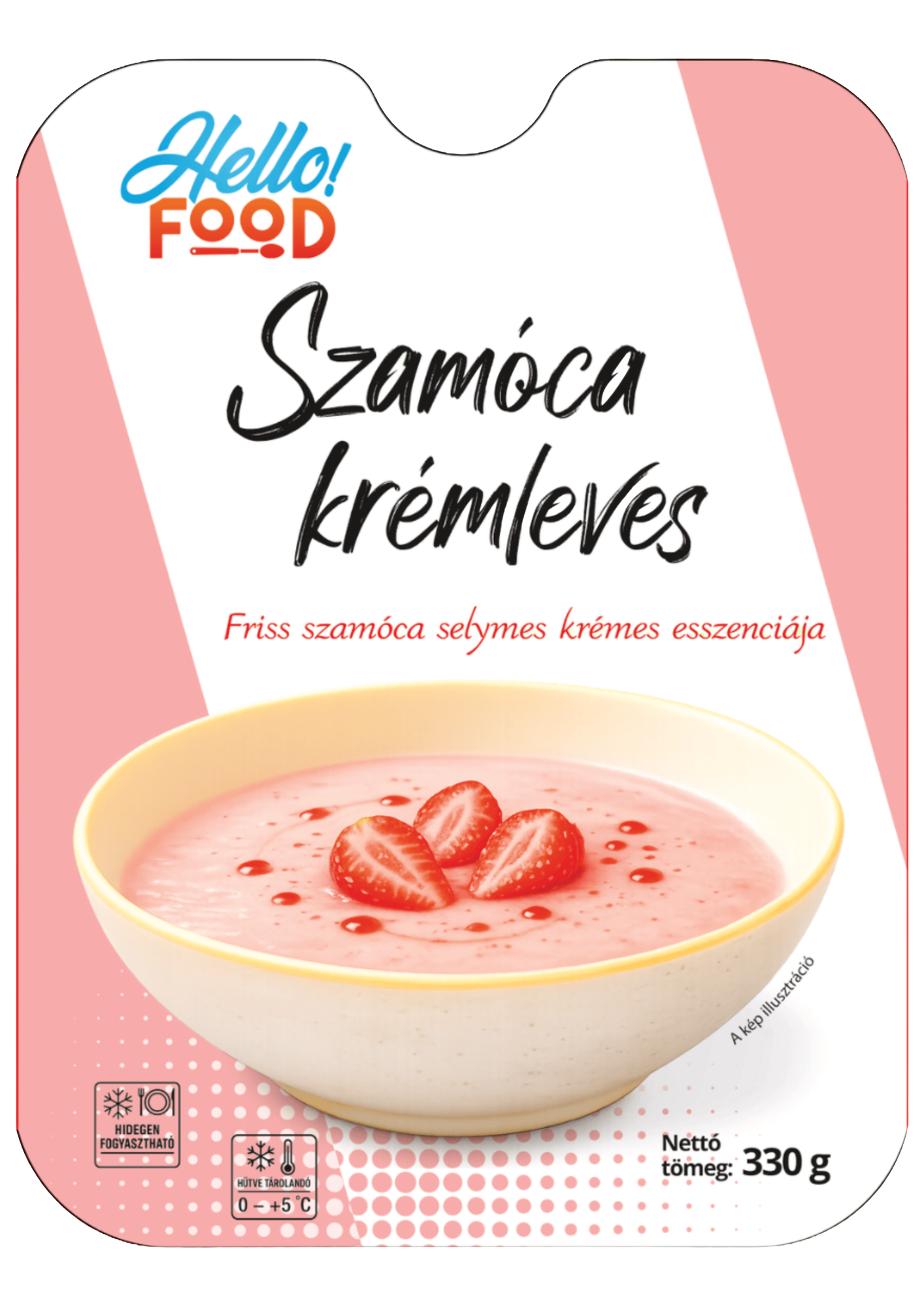 Hello Food Szamóca krémleves 330g