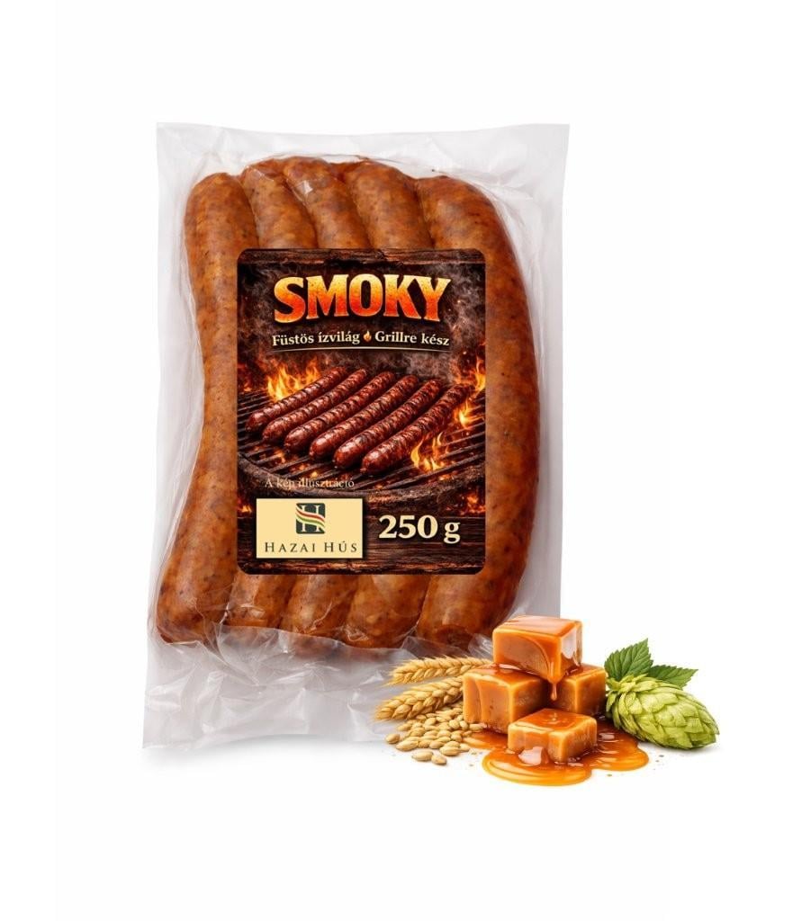 SMOKY grillkolbász sör-karamell