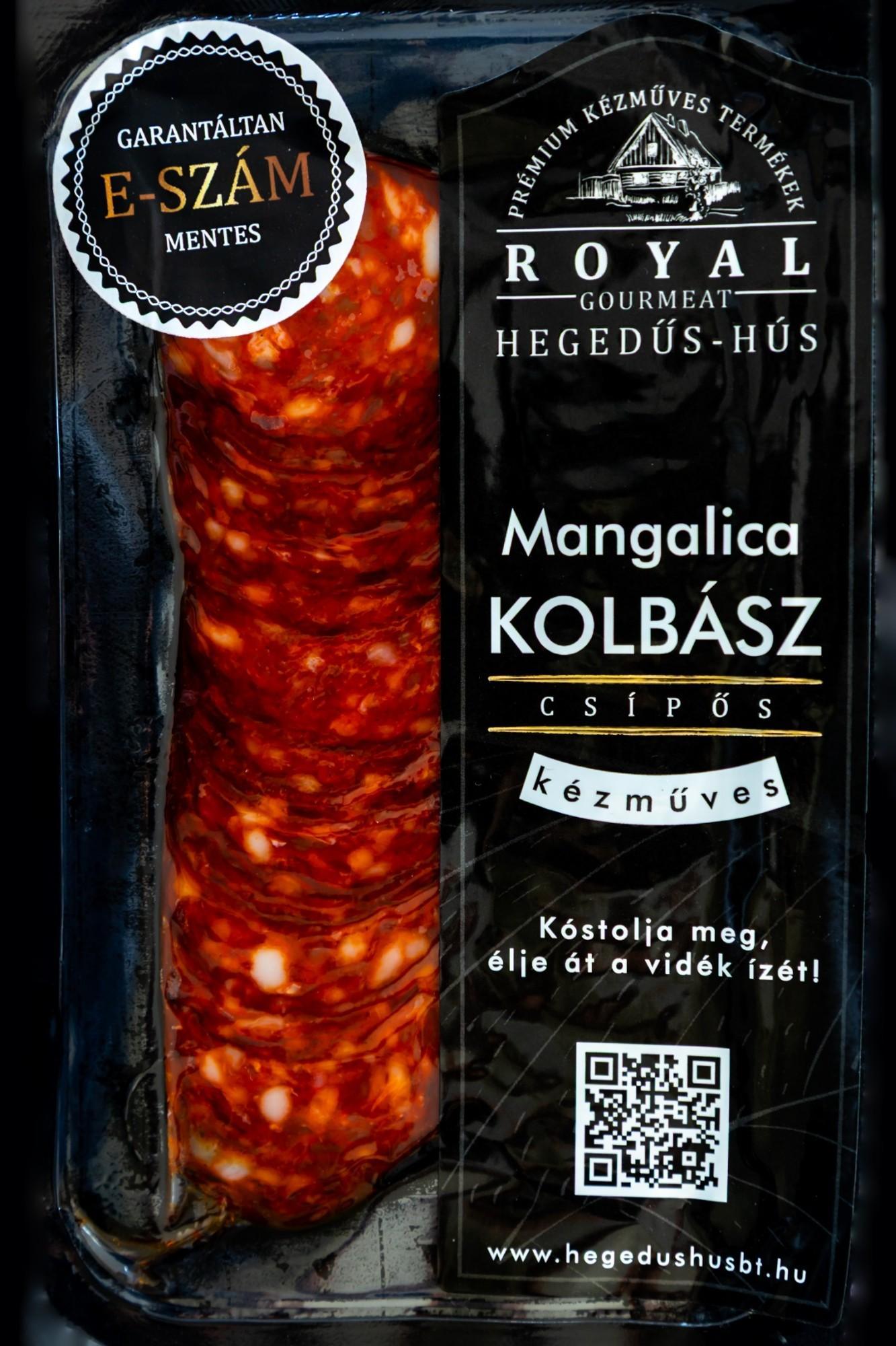 Royal Gourmeat szeletelt mangalica csípős vastagkolbász 100g