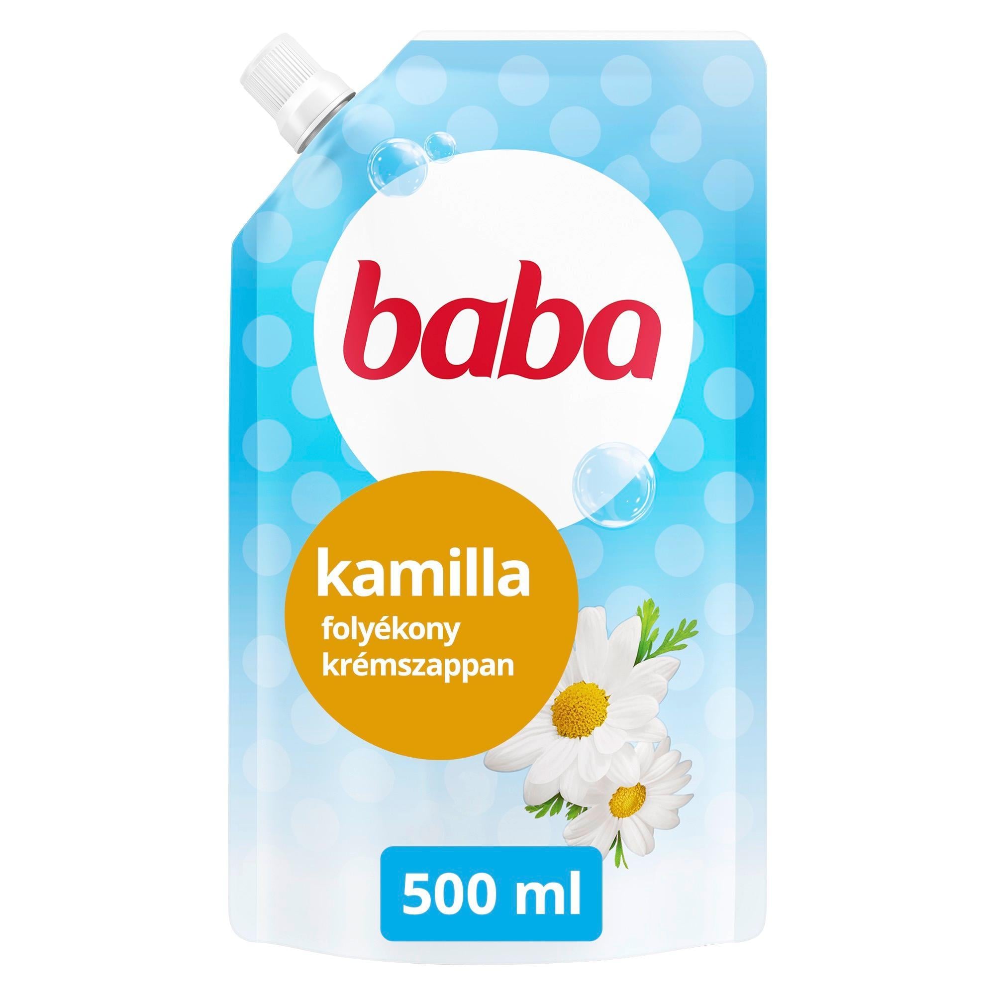Baba folyékony krémszappan utántöltő kamilla illattal, 500 ml
