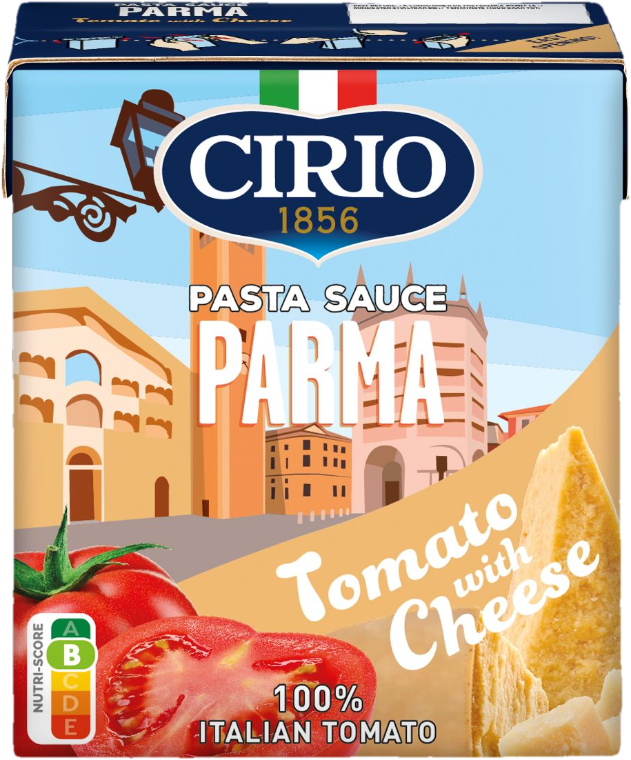 Cirio Tésztaszósz Parma Parmezán sajttal