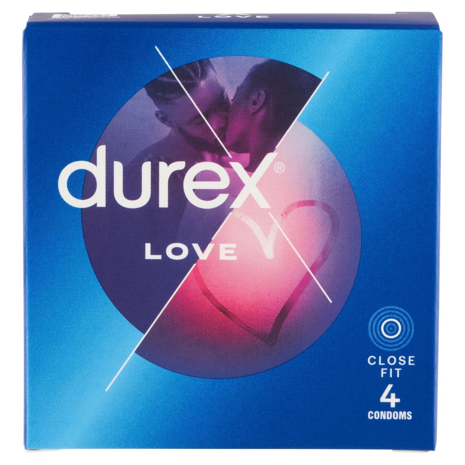 Durex Love óvszer 3+1db
