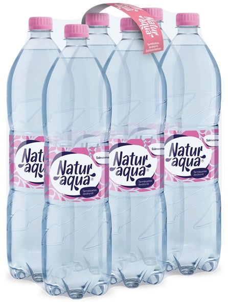 NaturAqua szénsavmentes természetes ásványvíz multipack (6x1,5l)
