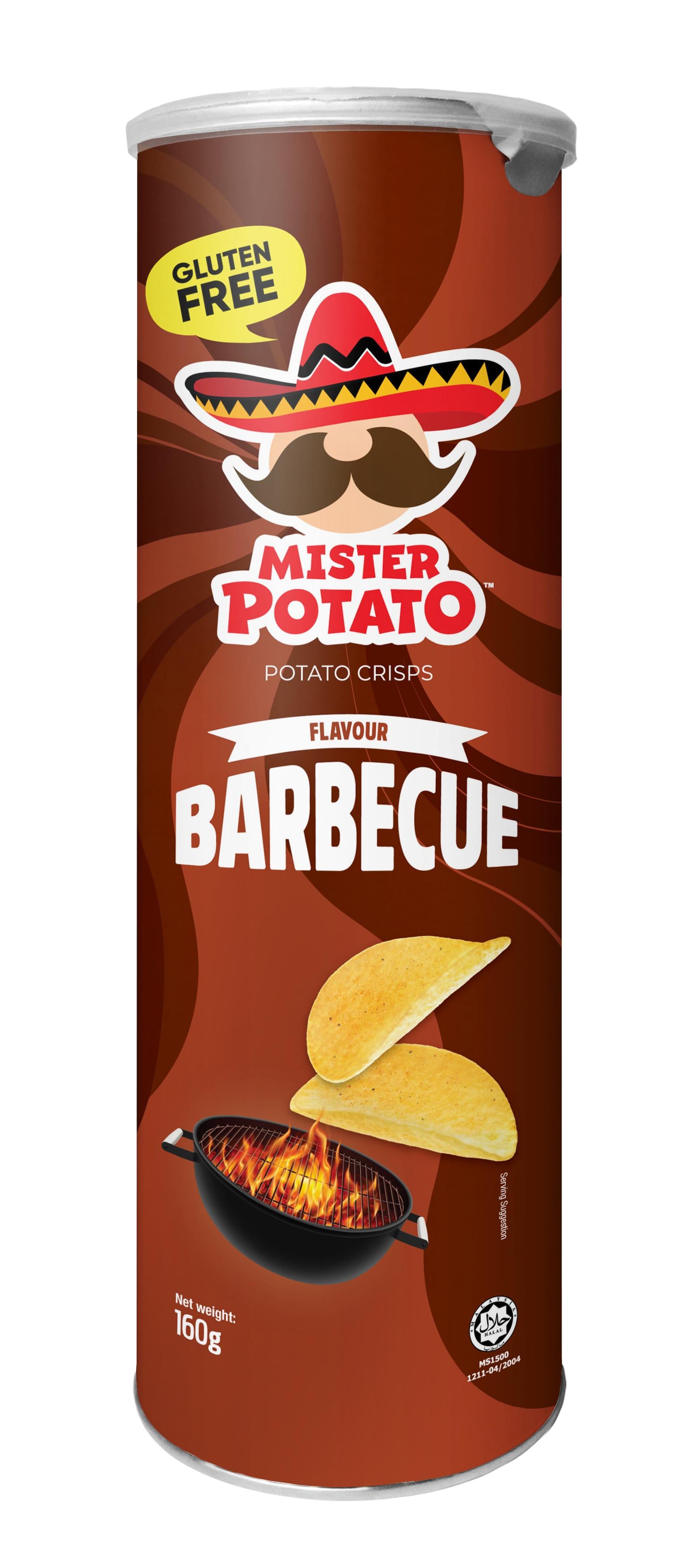 Mister Potato chips Barbecue ízben
