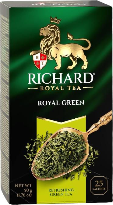 Richard Royal Green, filteres zöld tea