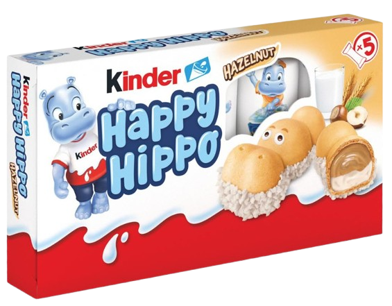 Kinder Happy Hippo Mogyoró