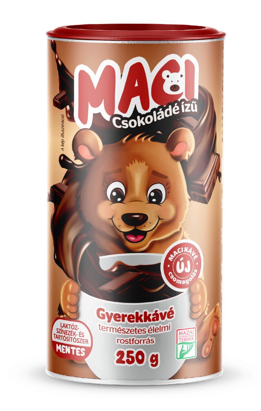 Maci Csokoládé ízű azonnal oldódó cukrozott pótkávé kivonat