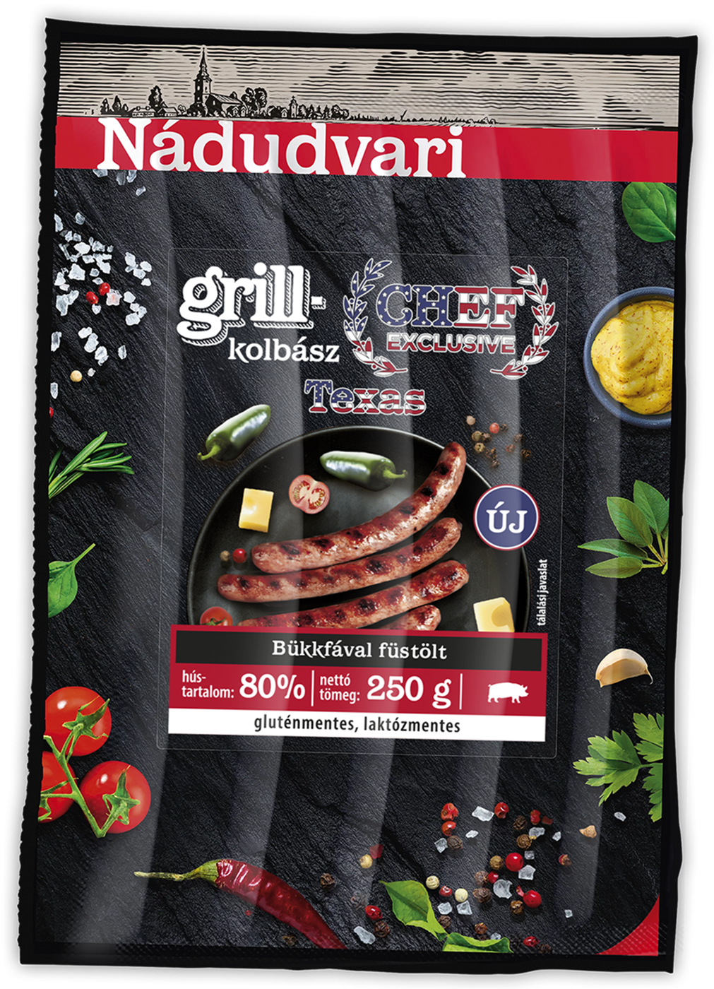 Nádudvari Grillkolbász Texas