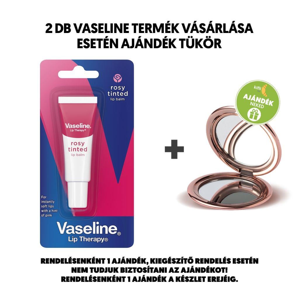 Vaseline Rosy ápoló ajakbalzsam, 10 g