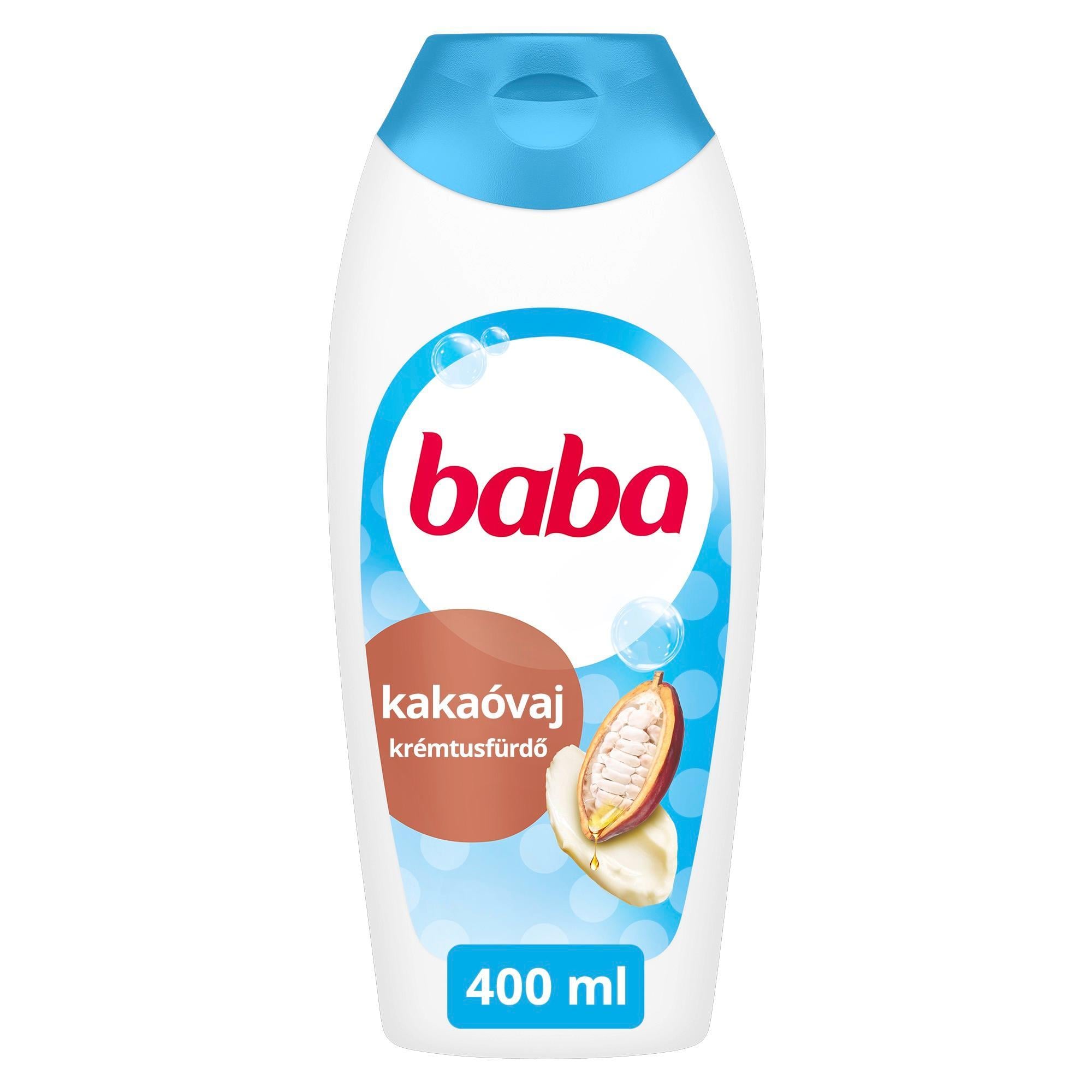 Baba Kakaóvaj illatú tusfürdő, 400 ml