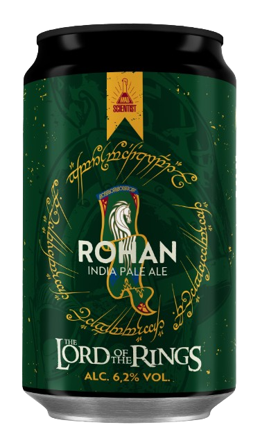 Mad Scientist - A Gyűrűk Ura - Rohan - Indian Pale Ale - Warner Bros kollab (USA) - 6,2%