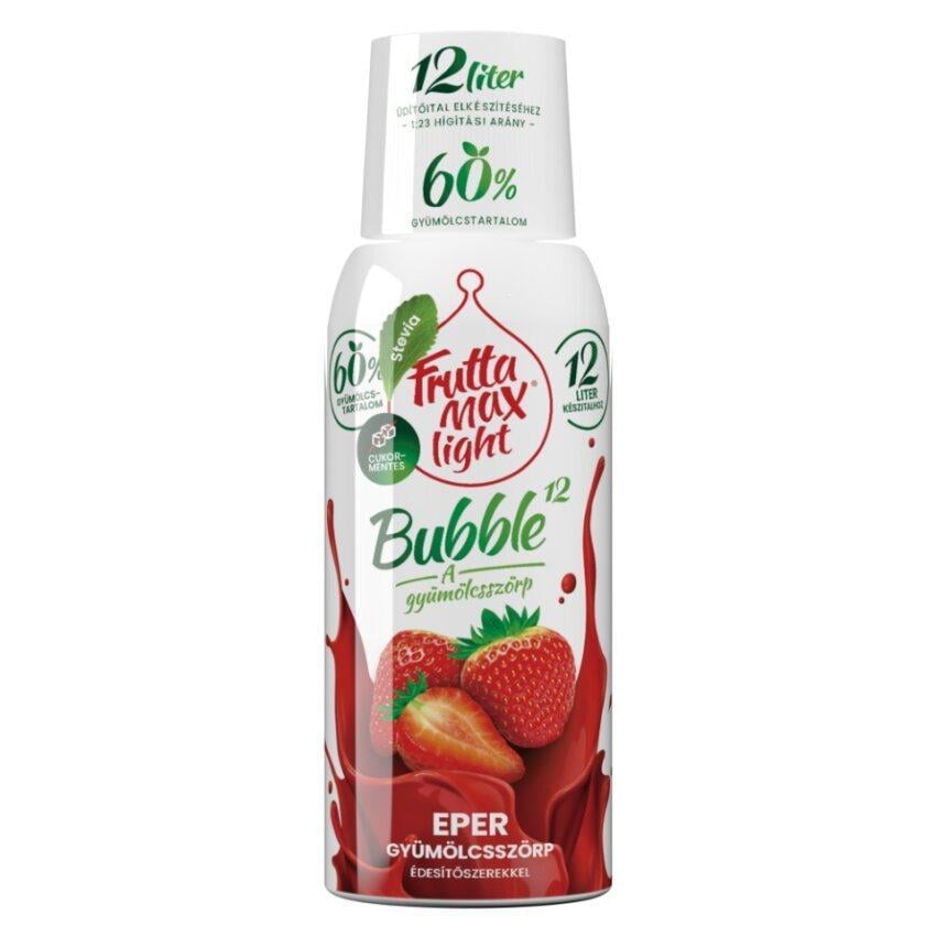 FruttaMax Bubble12 Light eper gyümölcsszörp