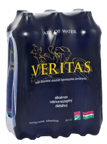 Veritas szénsavas ásványvíz multipack 6 x 1,5l