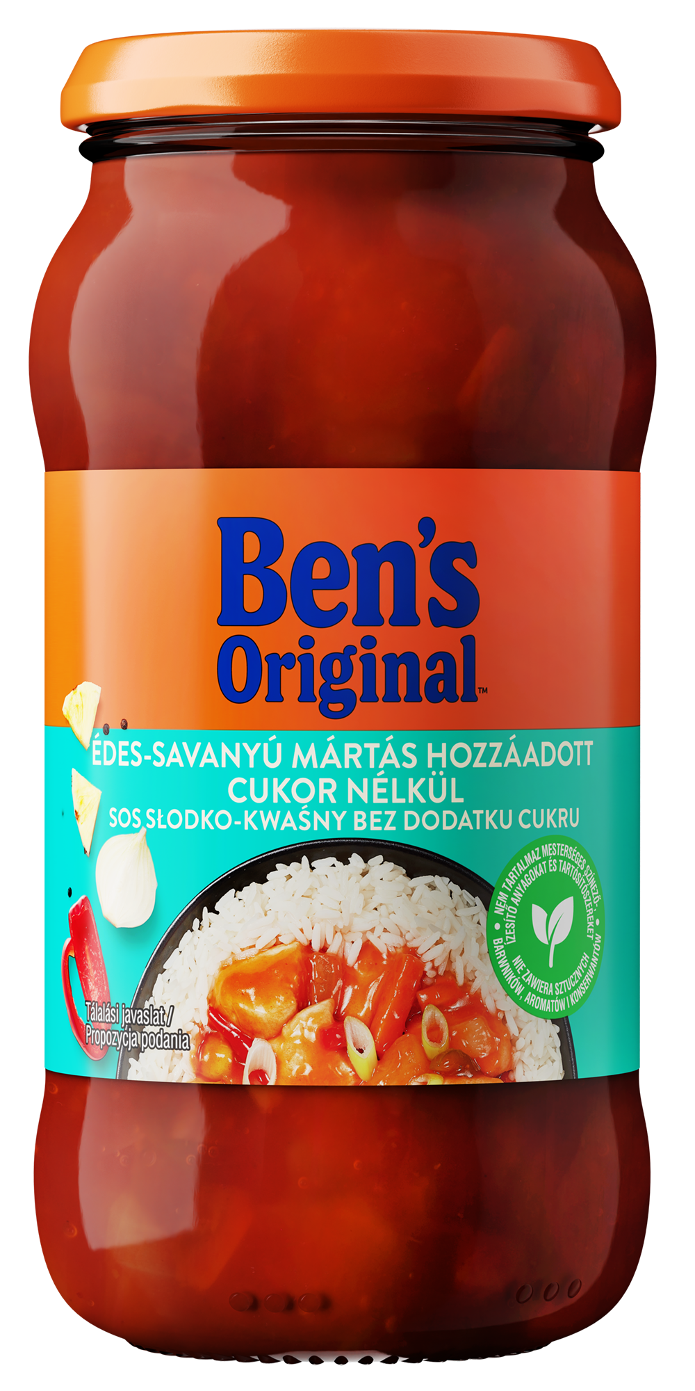Ben's Original édes-savanyú mártás hozzáadott cukor nélkül
